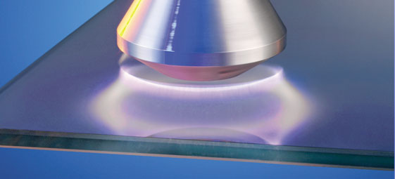 Surface preparation of a titanium part by dry processing