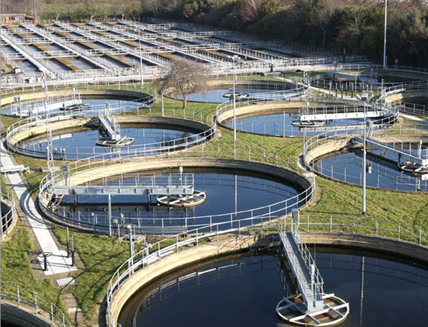 Sewage wastewater treatment plants